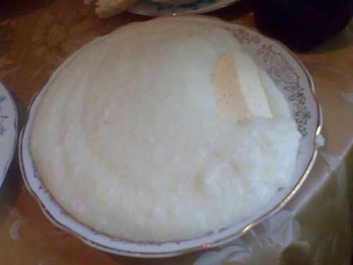 Ghomi: a thick porridge (often with cheese) much like grits